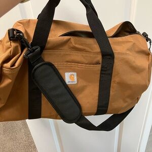 Carhartt brown duffle bag